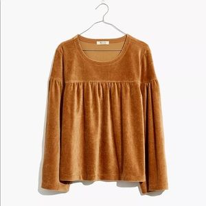Madewell Texture & Thread corduroy swing top